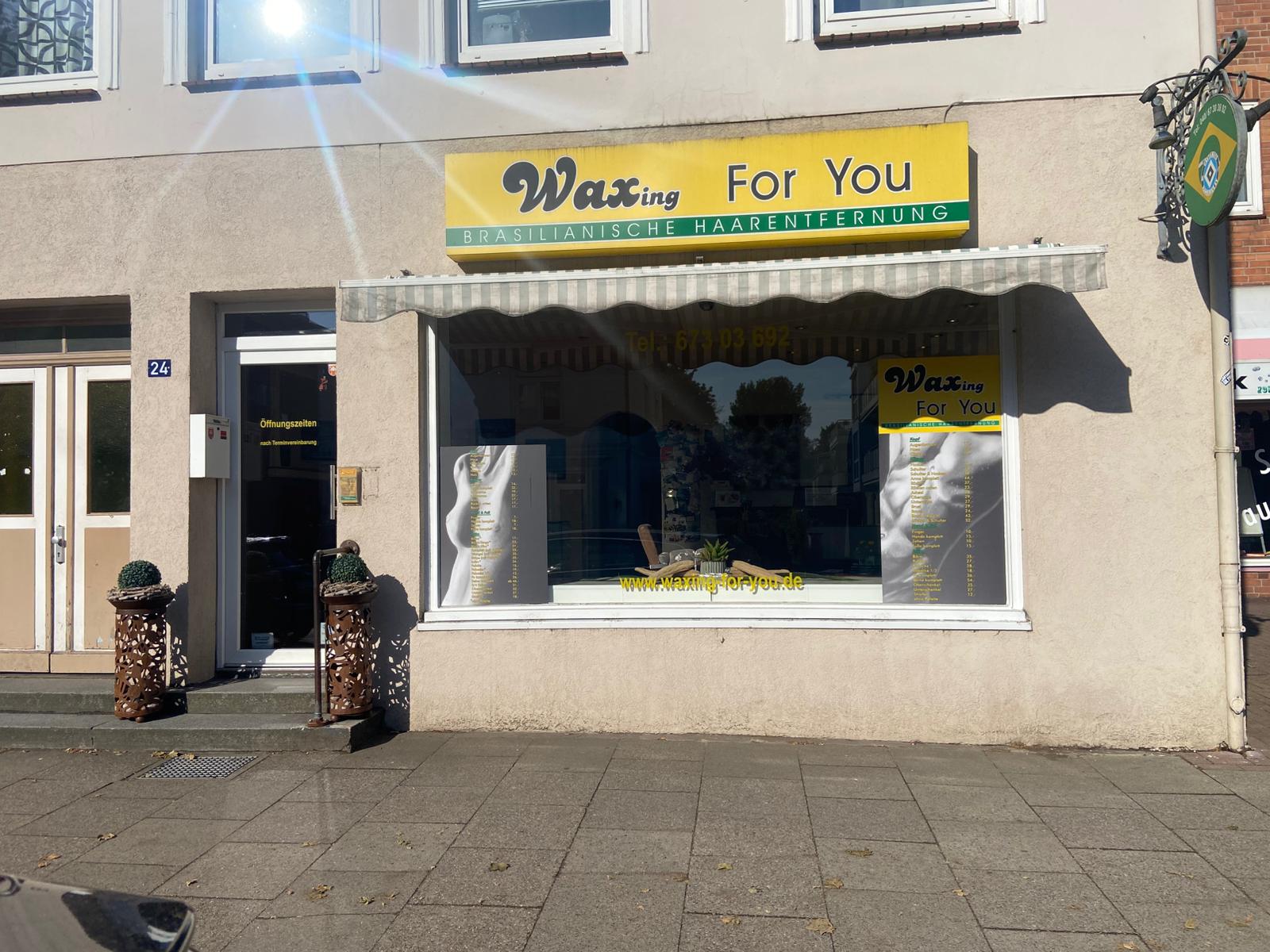 Außenansicht Waxing for You Studio